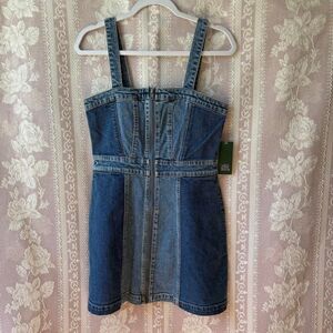 Wild Fable Women's Blue Denim Dress